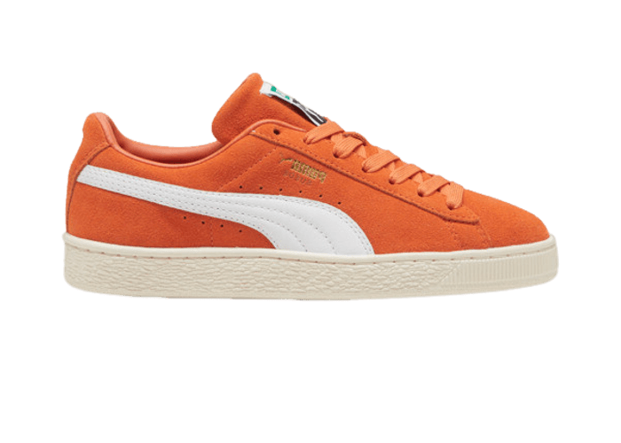 PUMA Suede Classic Sneakers in Maple Syrup/Frosted Ivory