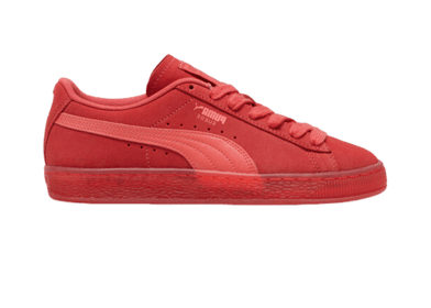PUMA Suede Classic Translucent Sneakers Women in Tart Cherry/Salmon