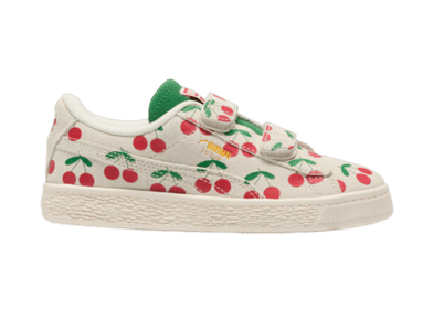 PUMA Suede Classic XXI Bebe De Pino Sneakers in Frosted Ivory/Green (PS)