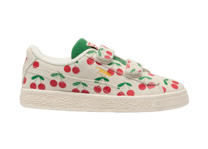 PUMA Suede Classic XXI Bebe De Pino Sneakers in Frosted Ivory/Green (PS)