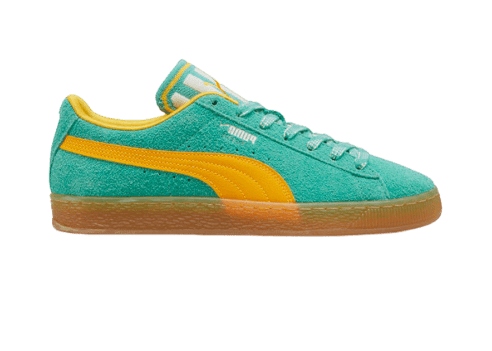 PUMA Suede Supertifo Sneakers in Jade Frost/Gum