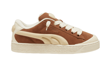 PUMA Suede XL Crush Preserves in Brown Mushroom/Chamomile/Sugared Almond