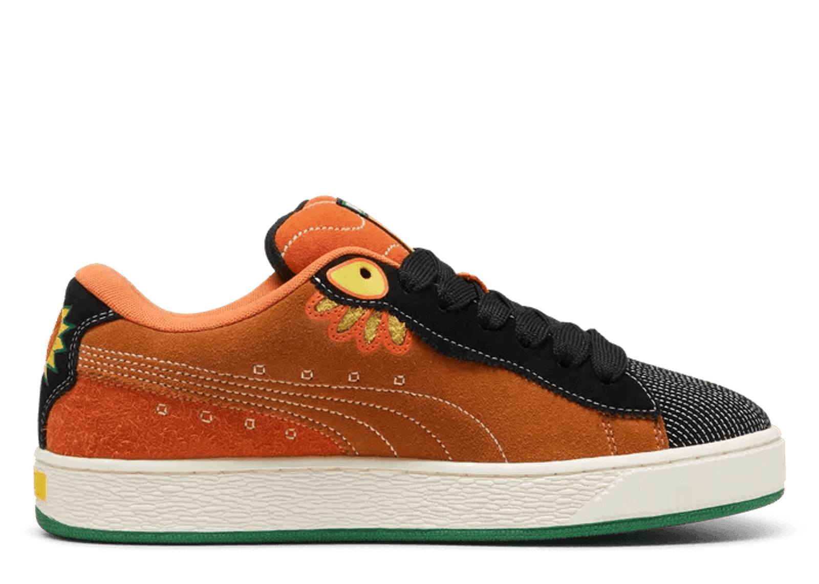 PUMA Suede XL DÃa De Los Muertos Sneakers in Caramel Latte/Black