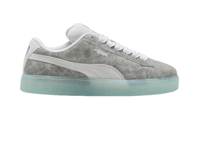 PUMA Suede XL GurÄ“ Sneakers in Ash Grey/Silver Mist/Silver