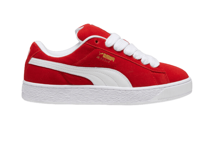 PUMA Suede XL Sneakers in For All Time Red/White