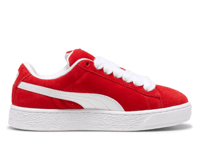 PUMA Suede XL Sneakers in For All Time Red/White (GS)