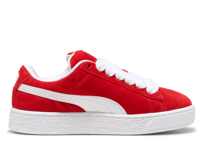 PUMA Suede XL Sneakers in For All Time Red/White (GS)