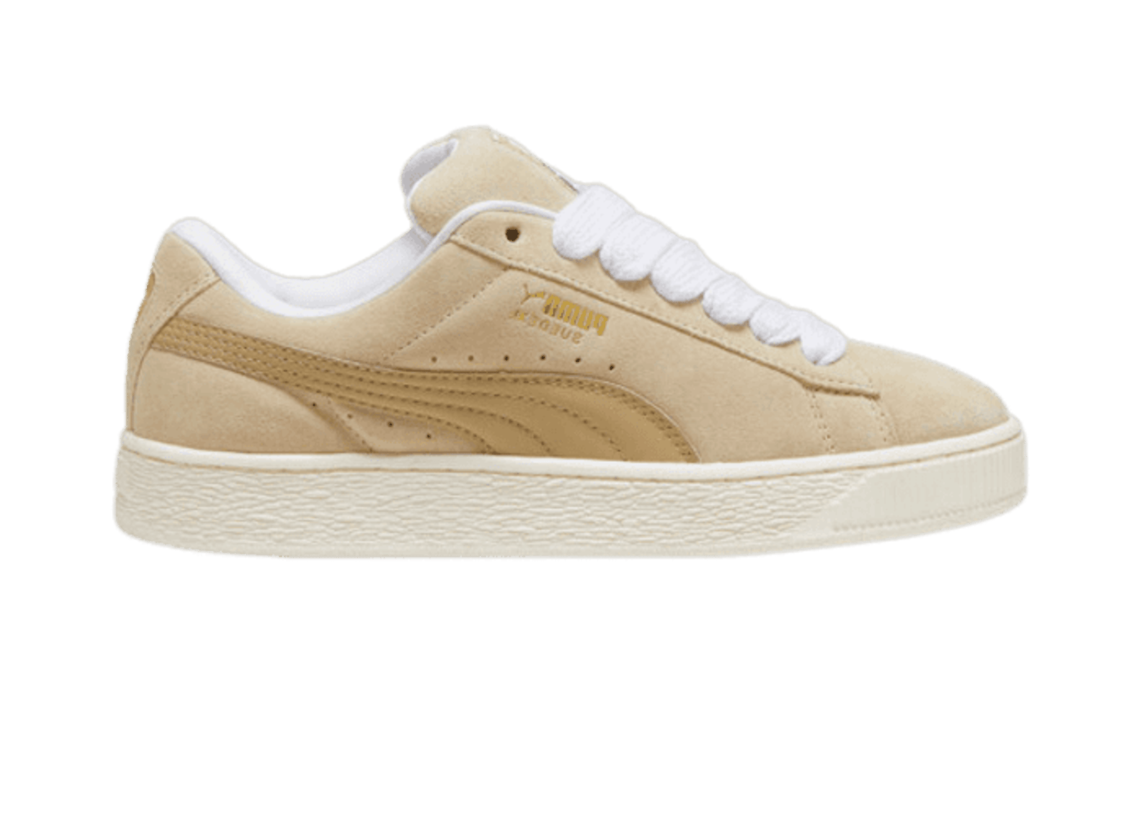 PUMA Suede XL Sneakers in Putty/Warm White
