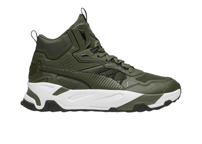 PUMA Trinity Mid Hybrid Sneakers in Myrtle/Myrtle/Black - 392327