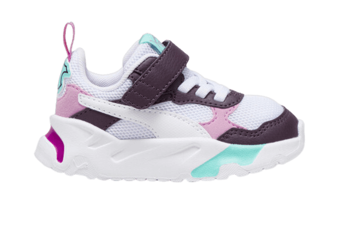 PUMA Trinity s' Sneakers in Midnight Plum/White/Mint (TD)