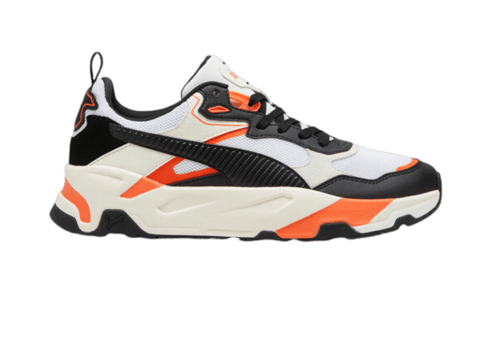 PUMA Trinity Sneakers in White/Black/Warm White