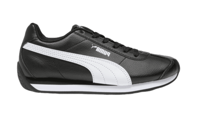 PUMA Turin 3 Sneakers in Black/White (GS)