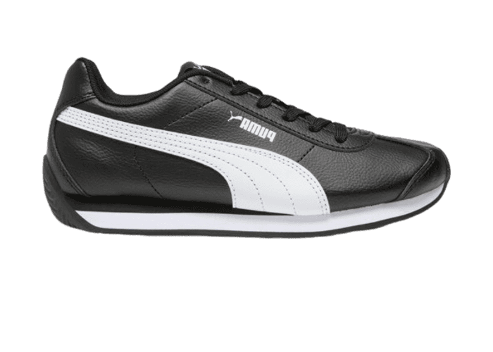 PUMA Turin 3 Sneakers in Black/White (GS)