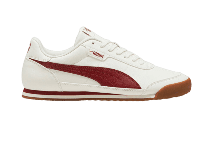 PUMA Turino II Sneakers in Warm White/Intense Red/Gum - 397452-06