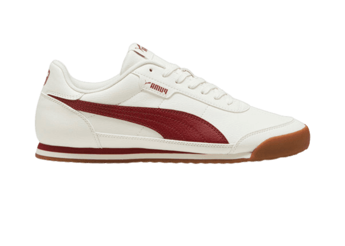 PUMA Turino II Sneakers in Warm White/Intense Red/Gum