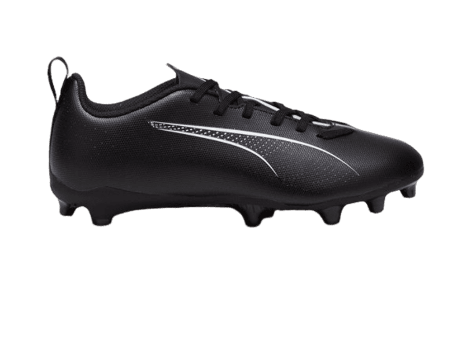 PUMA ULTRA 5 PLAY FG/AG Football Boots Youth in Black/White