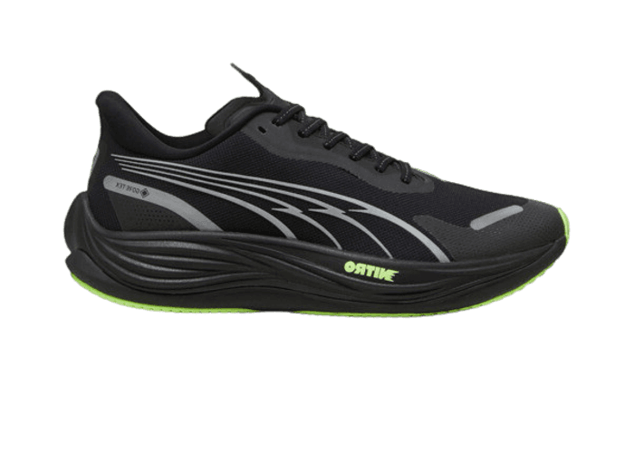 PUMA Velocity NITROâ¢ 3 GTX in Black/Silver/Fizzy Apple