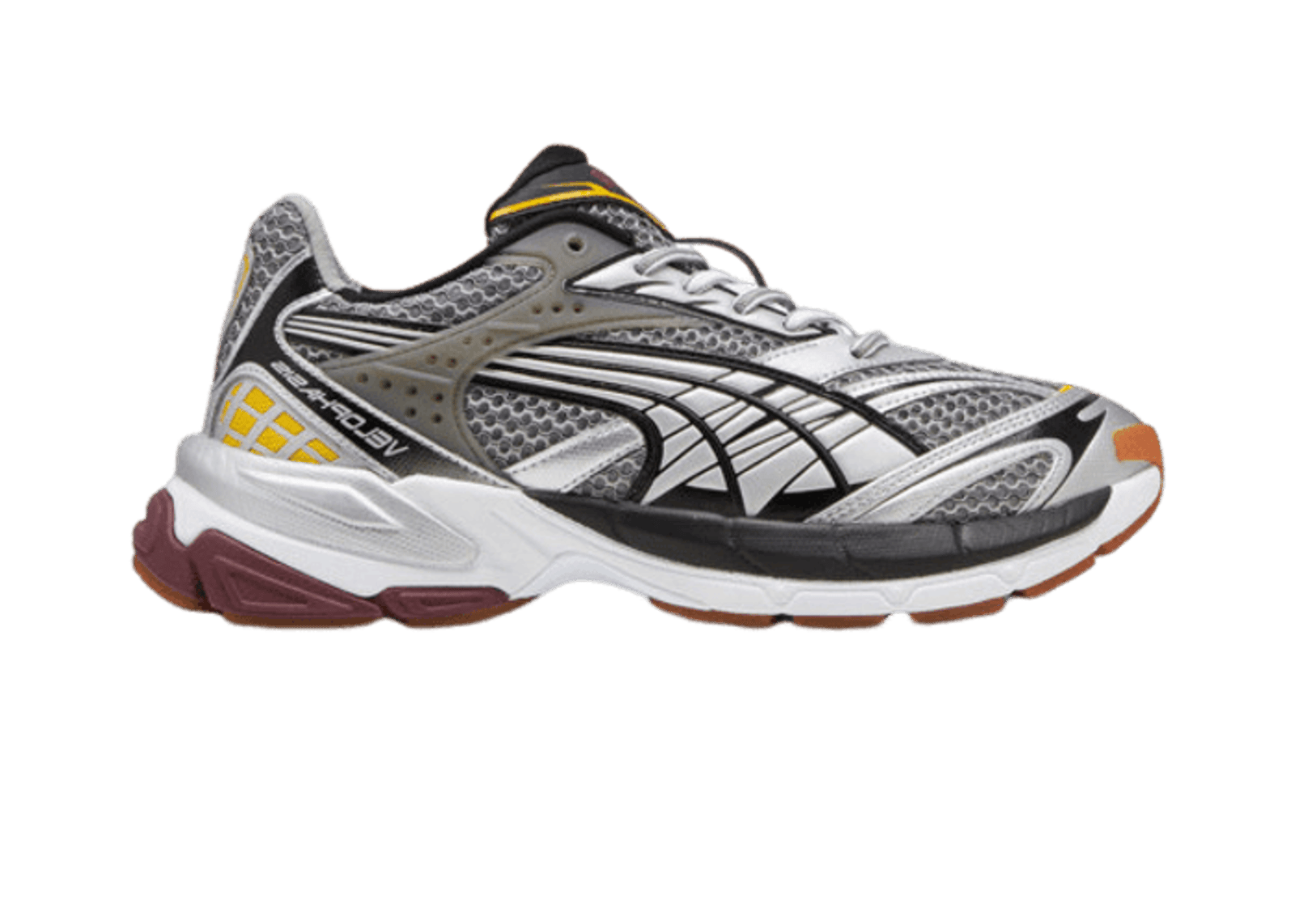 Puma Velophasis 'Phased - Silver Burgundy Yellow'