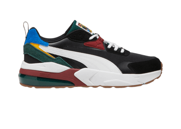 PUMA Vis2k SL Year Of Sports Sneakers in Black/White/Intense Red