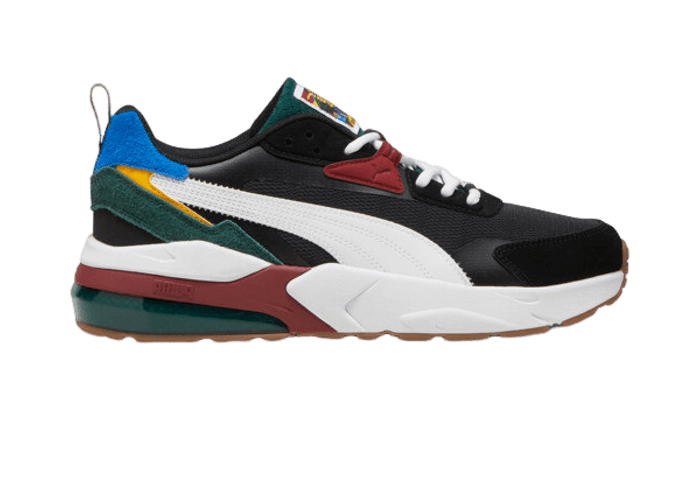 PUMA Vis2k SL Year Of Sports Sneakers in Black/White/Intense Red