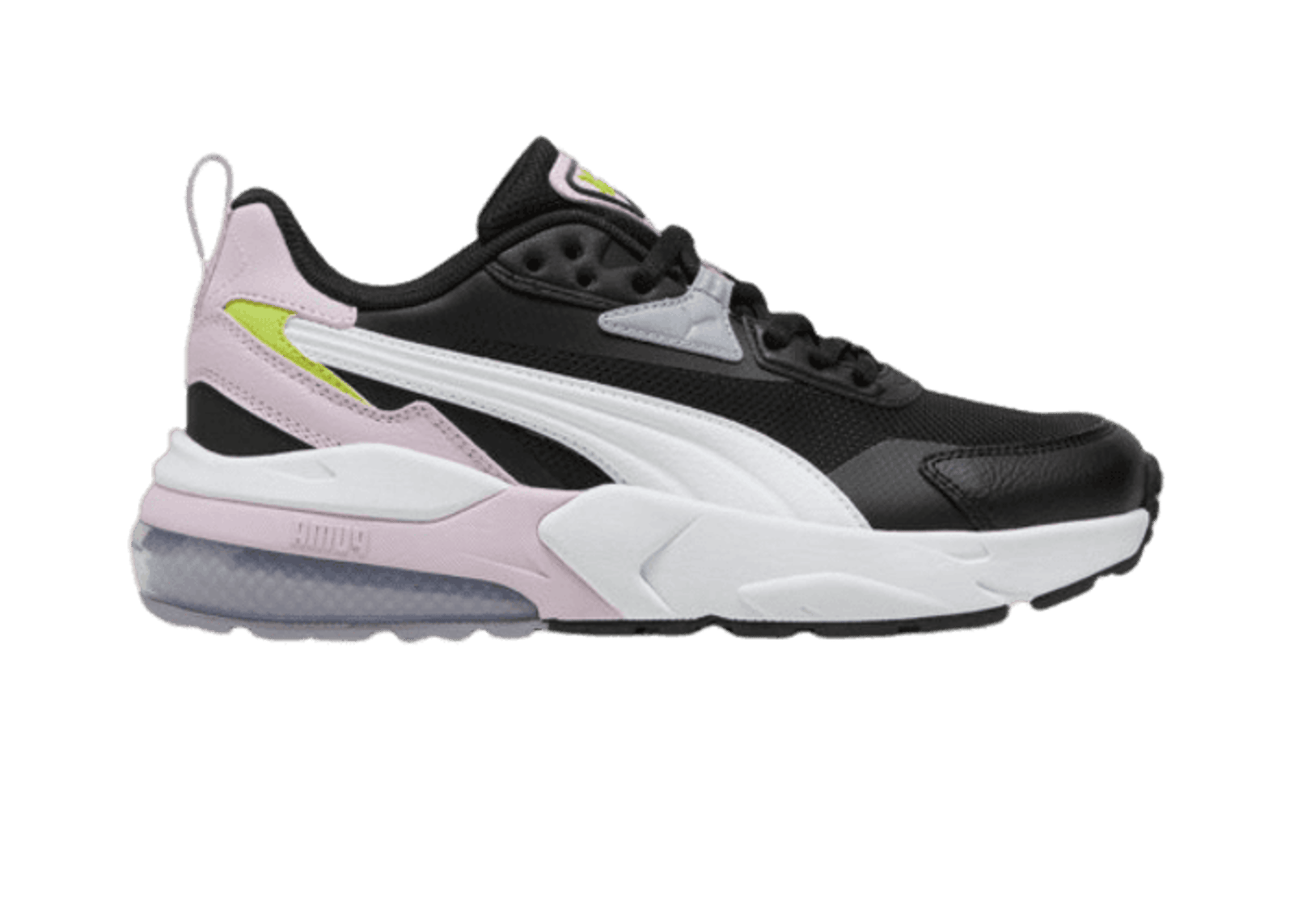 PUMA Vis2k Sneakers in Black/White/Grape Mist (GS)