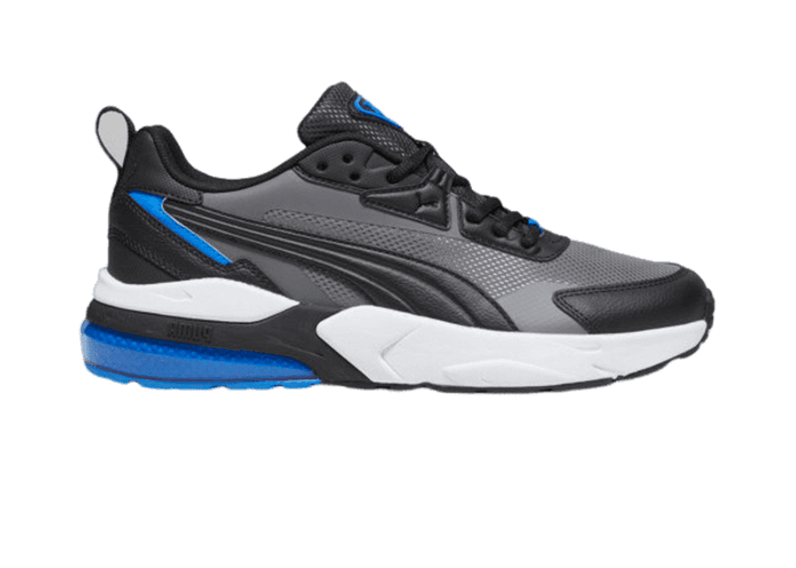 PUMA Vis2K Sneakers in Cast Iron/Black/Ultra Blue