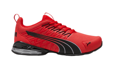 PUMA Voltaic Evo in For All Time Red/Black/Grey Fog