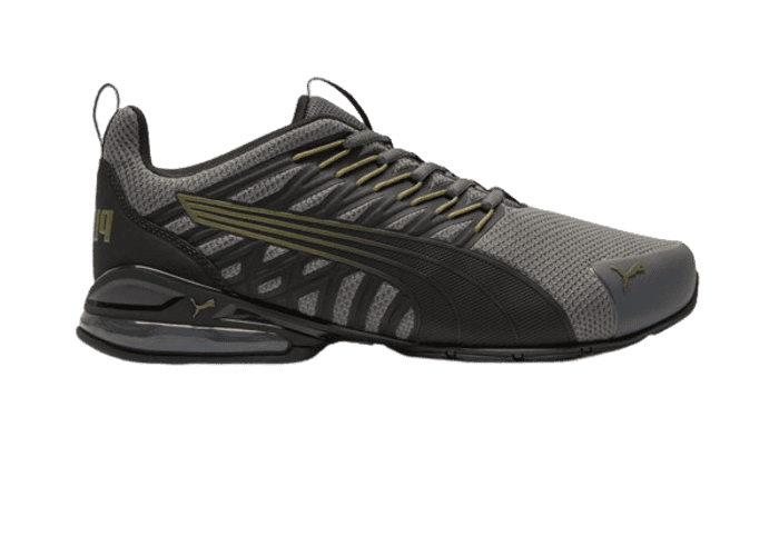 PUMA Voltaic Evo Wide in Cool Dark Grey/Black/Olive