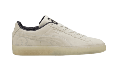 PUMA x CASPER Suede Sneakers in Warm White