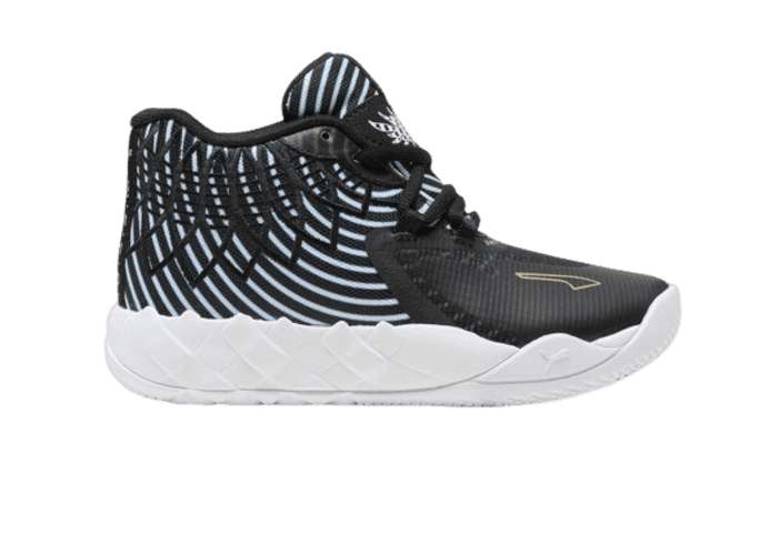 PUMA Lamelo Ball MB. 01 白黒ミスマッチ PUMA x LAMELO BALL MB.01 Rare Reserve Stripes Men's