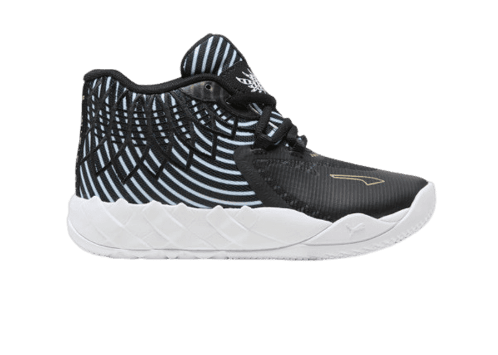 PUMA Lamelo Ball MB. 01 白黒ミスマッチ Puma LaMelo Ball MB.01 Lo White Black Men's - 376941-13 - US