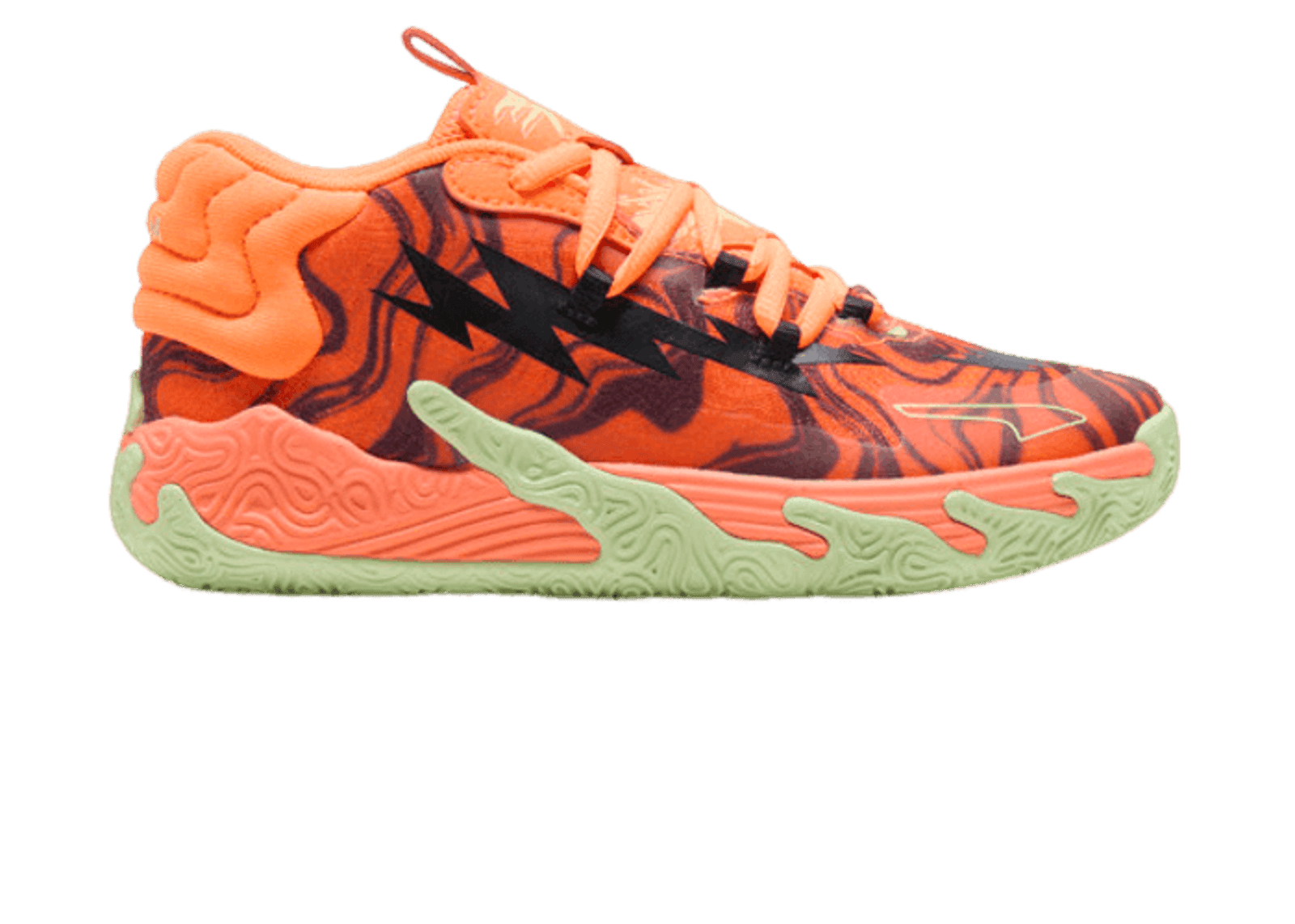 PUMA x LAMELO BALL MB.03 Halloween Basketball in Fluro Orange Pes/Black (PS)