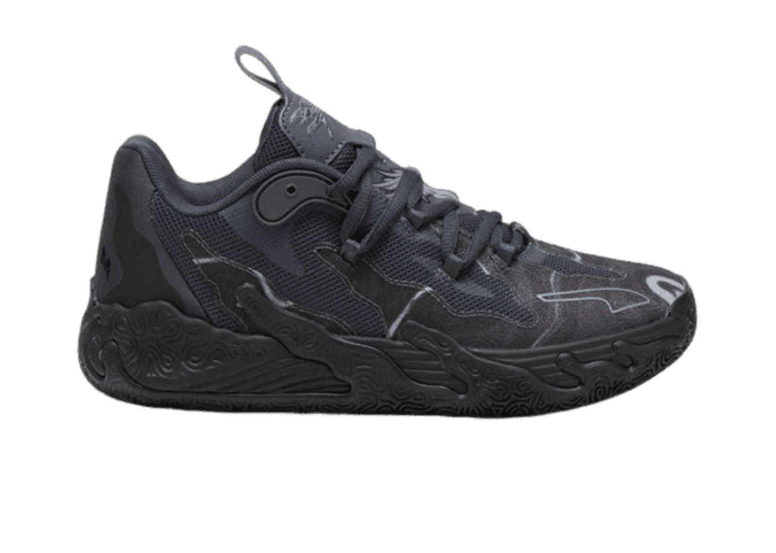 PUMA x LAMELO BALL MB.03 Lo Team Basketball in Black/Strong Grey (GS)