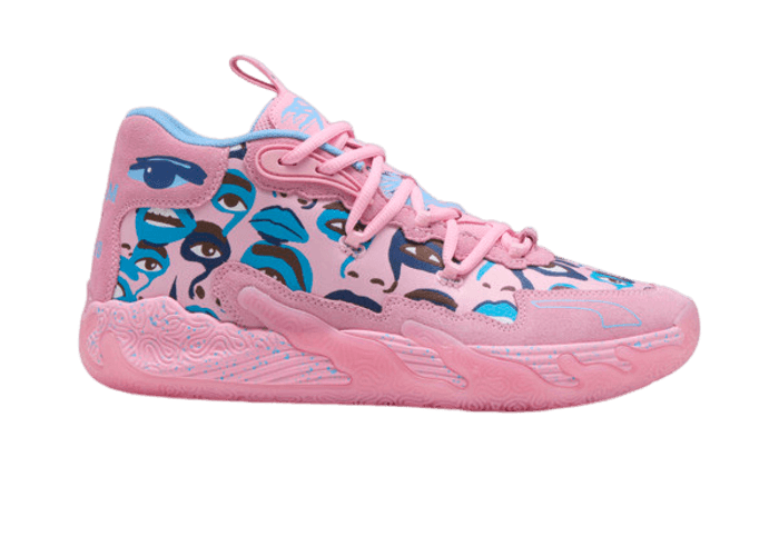 PUMA x LAMELO BALL x KIDSUPER MB.03 Basketball in Pink Lilac