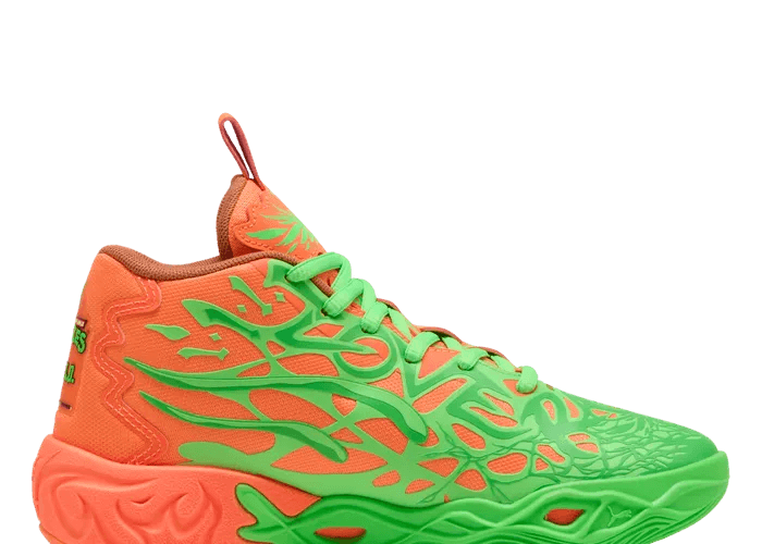 PUMA x LAMELO BALL x TMNT L&M MB.04 Basketball in Green (GS