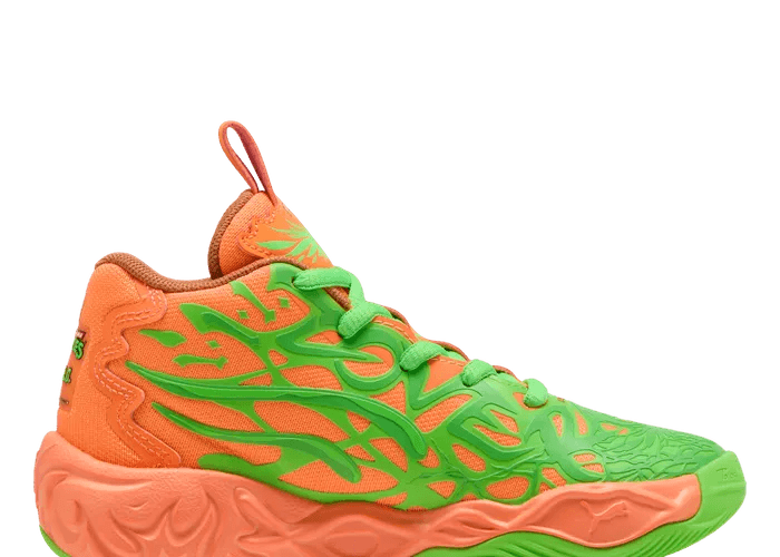 PUMA x LAMELO BALL x TMNT L&M MB.04 Sneakers in Green (PS) - 402327-01