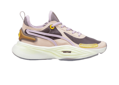 PUMA x lemlem PWR NITROâ¢ SQD LEMLEM Training in Rose Quartz/Yellow Sizzle/Frozen Grape