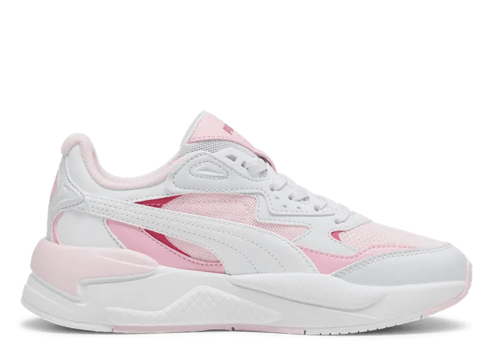 PUMA X-Ray Speed Sneakers Big in Whisper Of Pink/White/Silver Mist (GS)