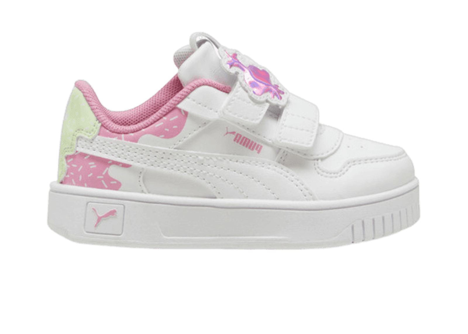 PUMA x TROLLS Carina Street s' Sneakers in White/Mauved Out (TD)