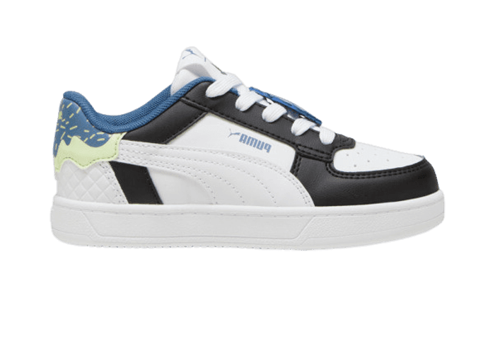 PUMA x TROLLS Caven 2.0 Sneakers in Black/White/Blue Horizon (PS)