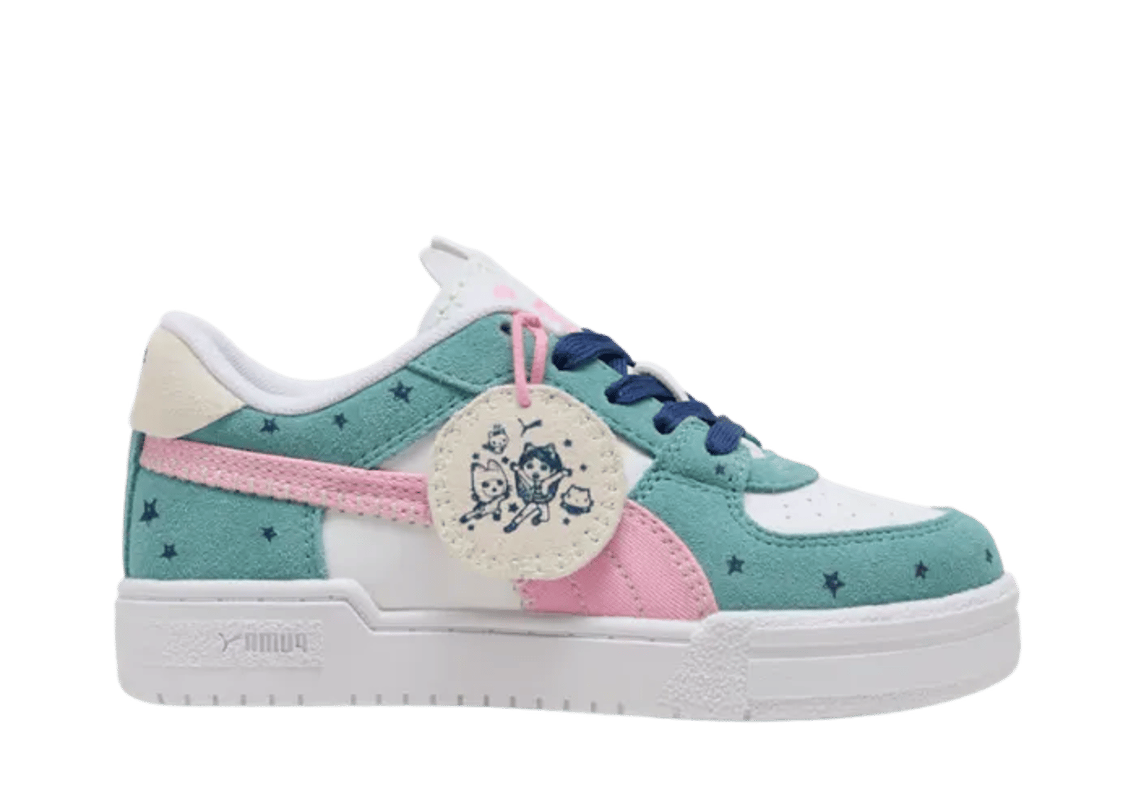 Puma CA Pro Gabby's Dollhouse White Pink Shimmer (PS)