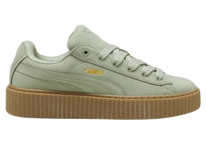 Puma Creeper Phatty Nubuck Fenty Green Fog (W) - 399865-02