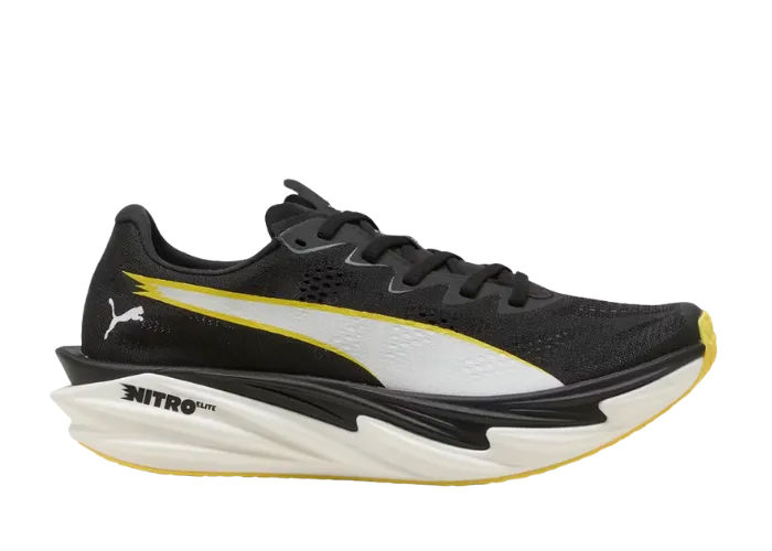 Puma Deviate Nitro Elite 4 HYROX Black Vibrant Yellow (W)