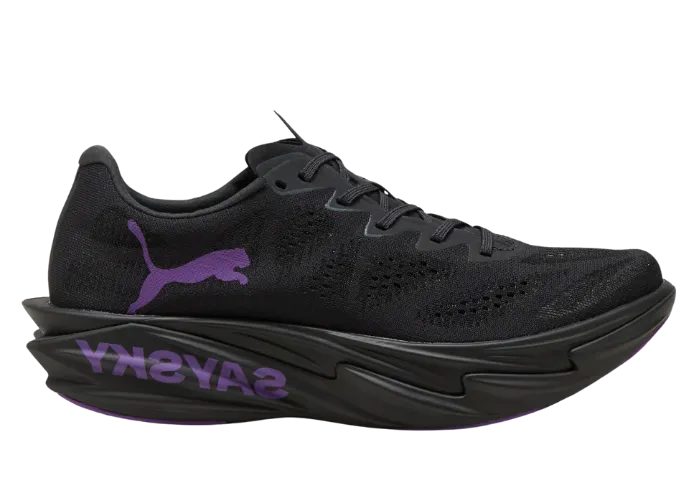 Puma Deviate Nitro Elite 4  SAYSKY Black Purple (W)