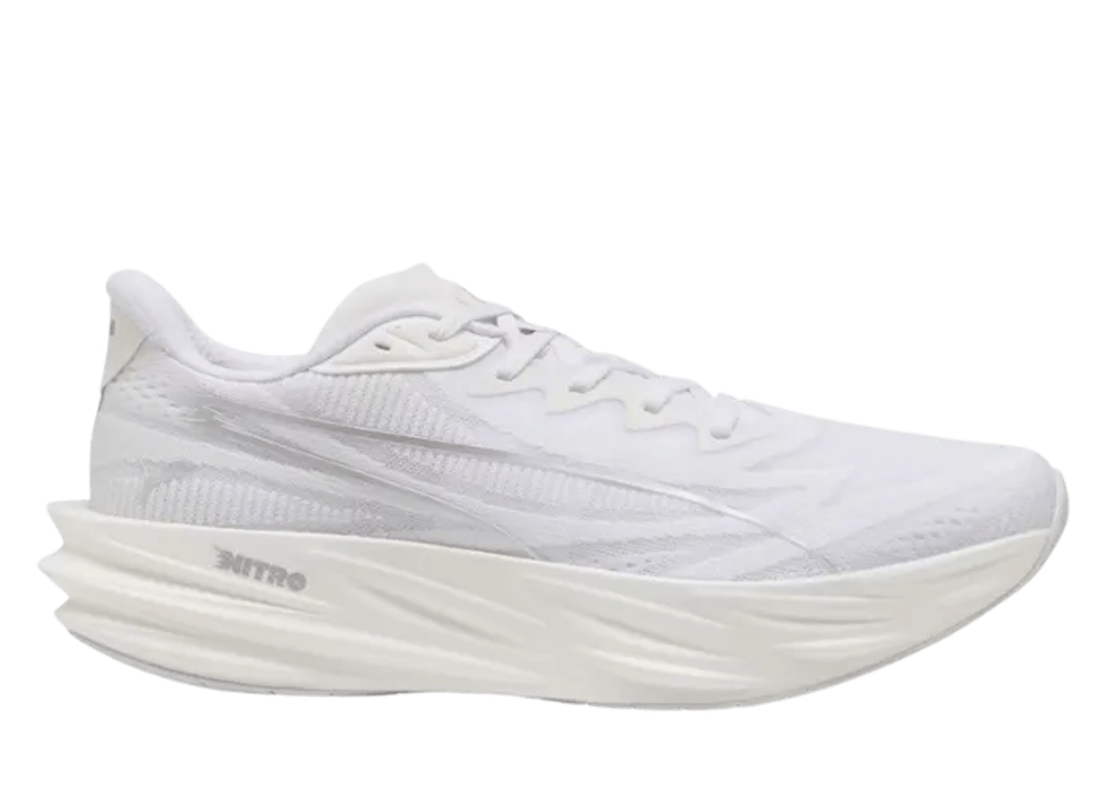 Puma Deviate Pure Nitro White Silver