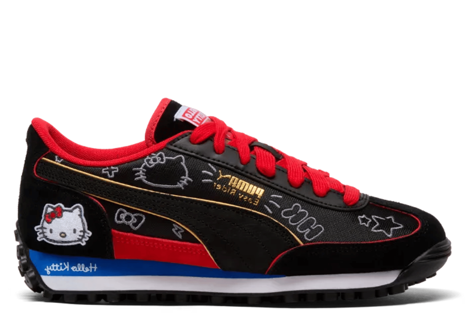 Puma Easy Rider Hello Kitty Black