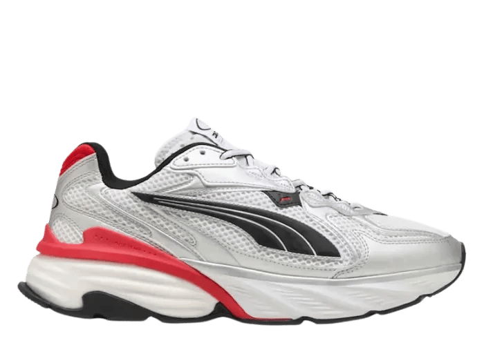 Puma Fade Silver White For All Time Red