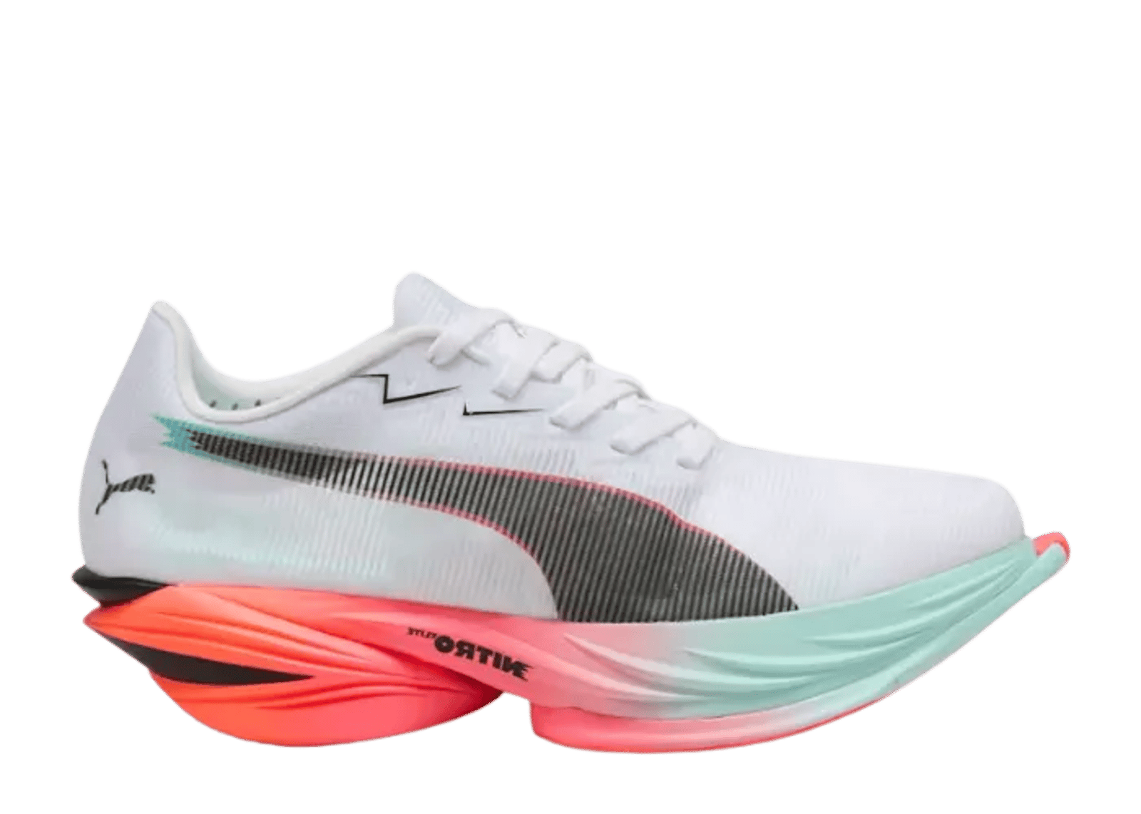 Puma Fast-R Nitro Elite 3 White Glowing Red Mint (W)