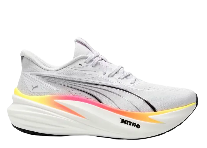 Puma MagMax Nitro 2 White Glowing Red Sun Stream - 312125-08