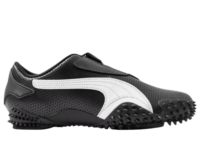 Puma Mostro Perforated Leather Black White